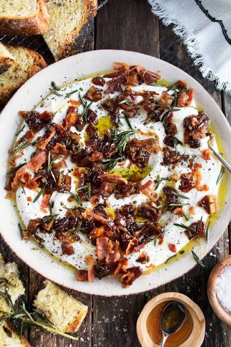 Bacon Date Goat Cheese Spread