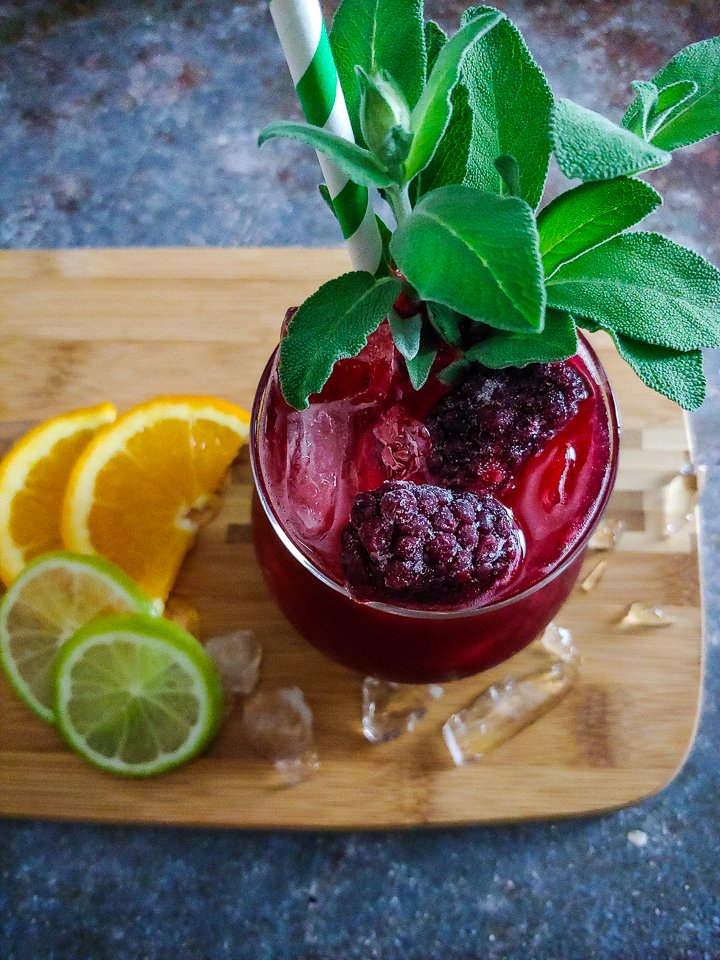 Blackberry Sage Smash